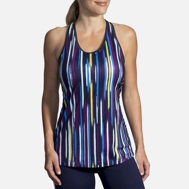 Brooks Women's PICK-UP Running Tank Top - Multicolor - Canada (JFXGL-8597)